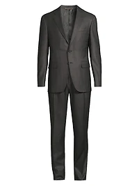 Kei Wool Trim-Fit Suit