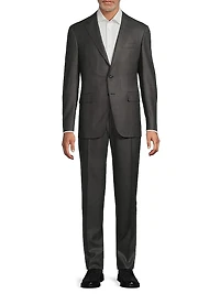 Kei Wool Trim-Fit Suit