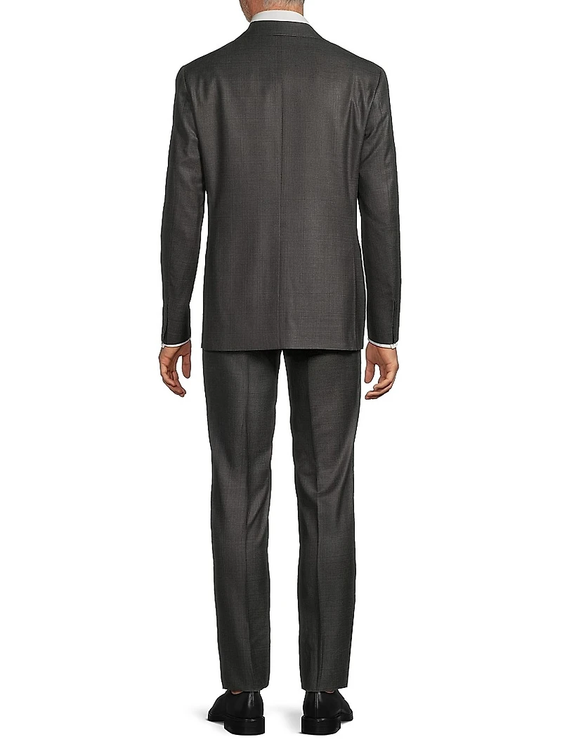 Kei Wool Trim-Fit Suit