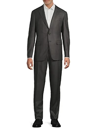 Kei Wool Trim-Fit Suit
