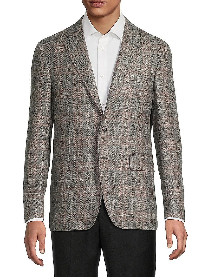 Kei Regular-Fit Wool Sport Coat