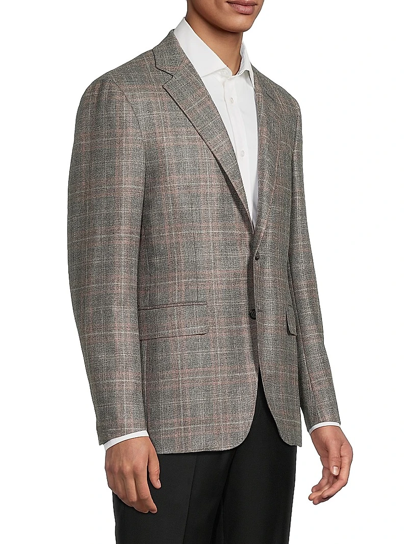 Kei Regular-Fit Wool Sport Coat