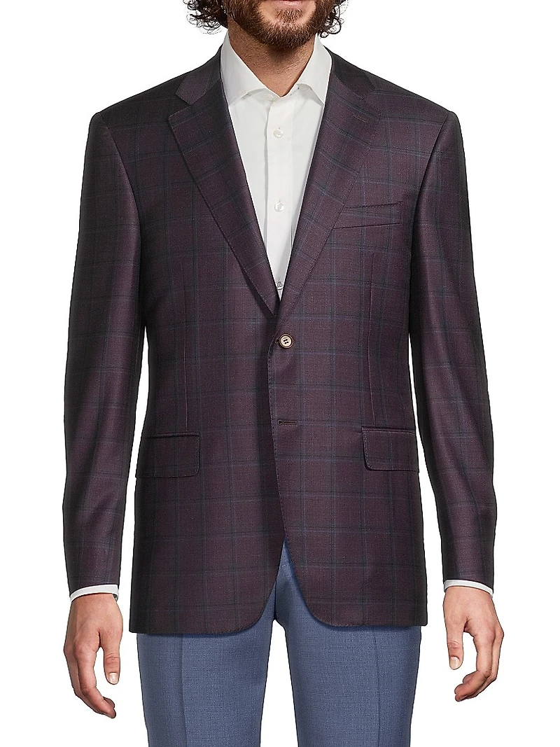 Siena Checked Classic Fit Sportcoat