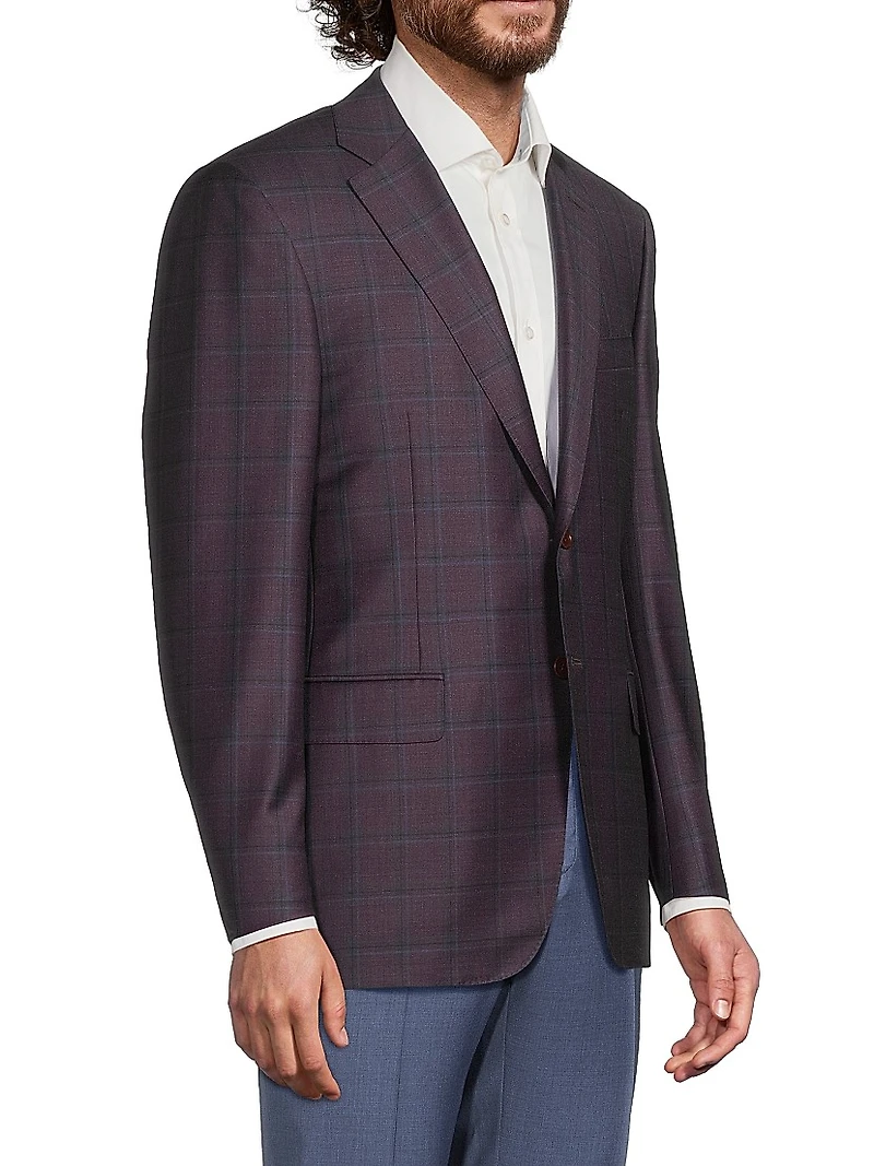 Siena Checked Classic Fit Sportcoat