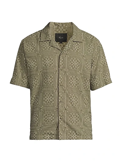 Tyler Cotton Camp Shirt