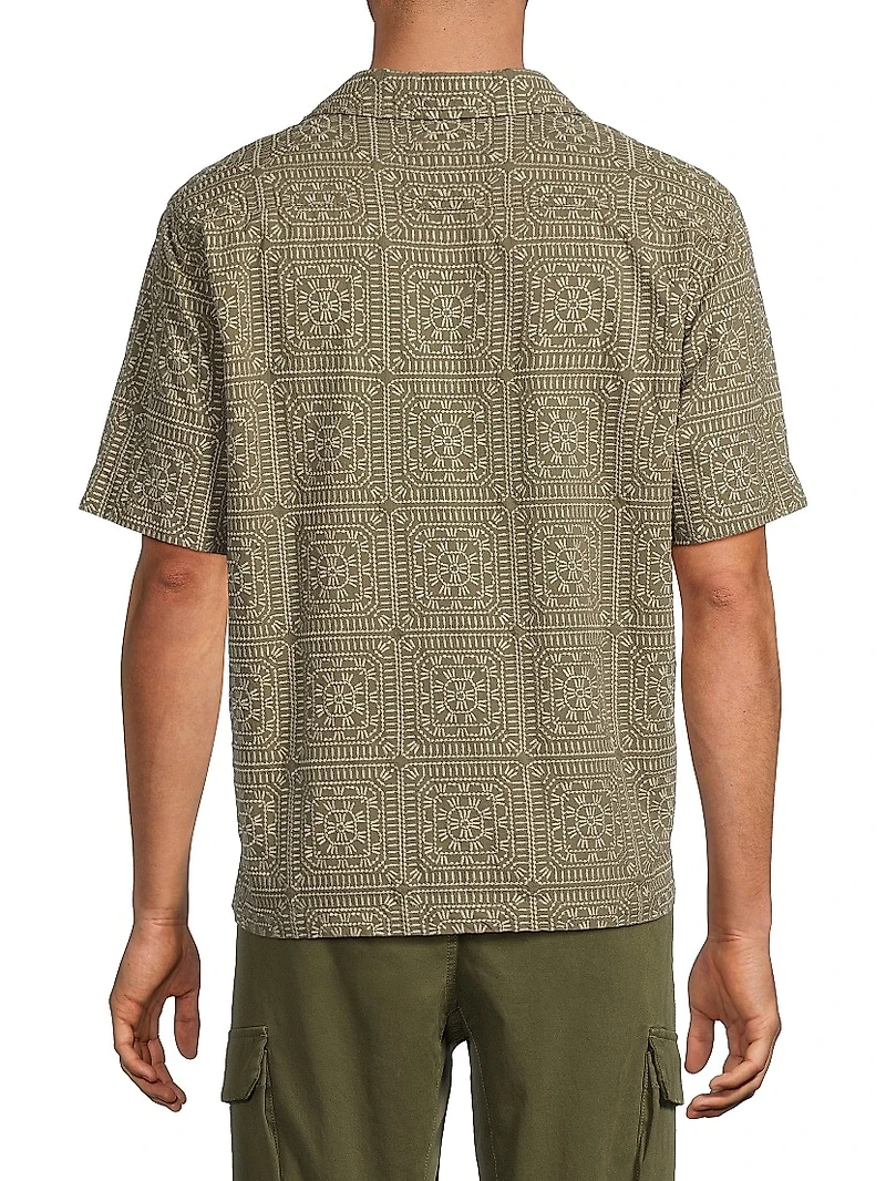 Tyler Cotton Camp Shirt