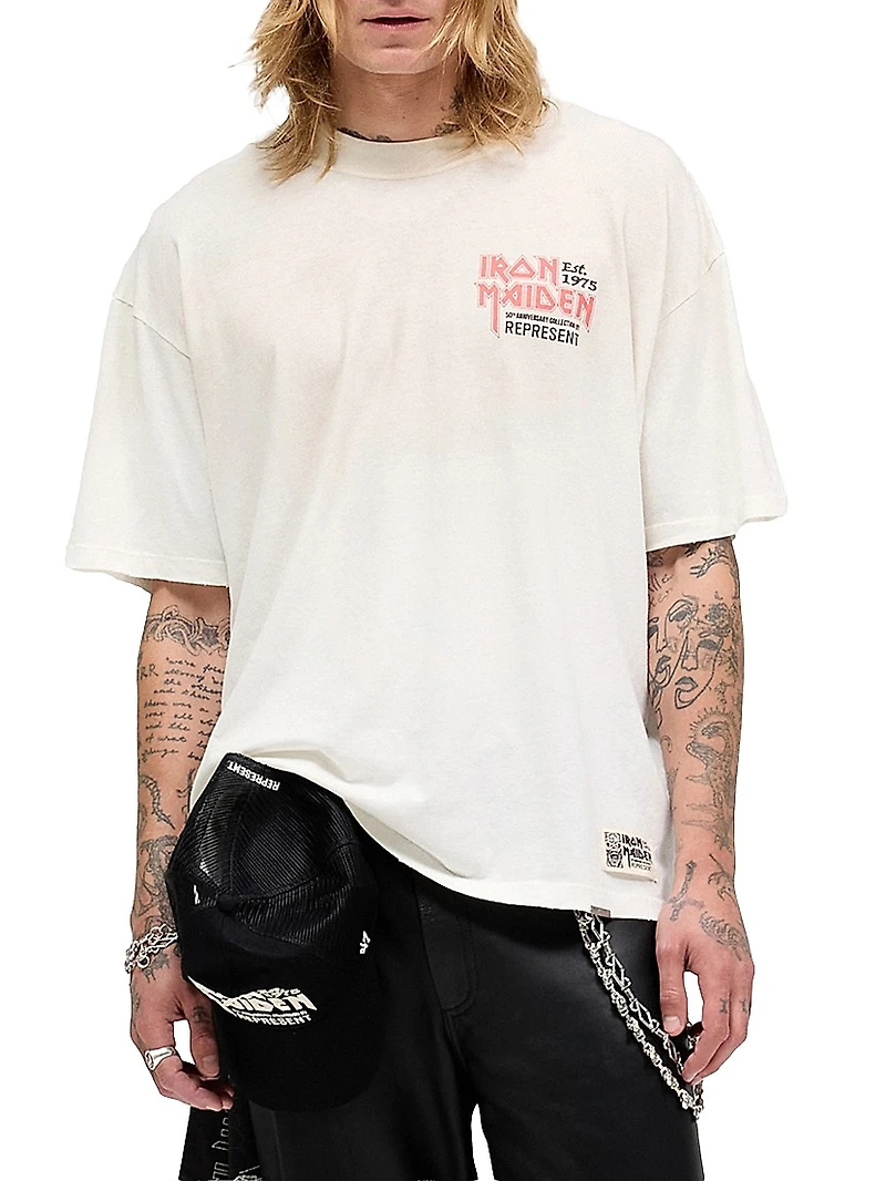 Graphic Cotton-Blend T-Shirt