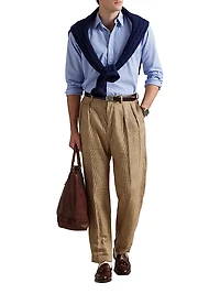 Classic-Fit End-On-End Cotton Shirt