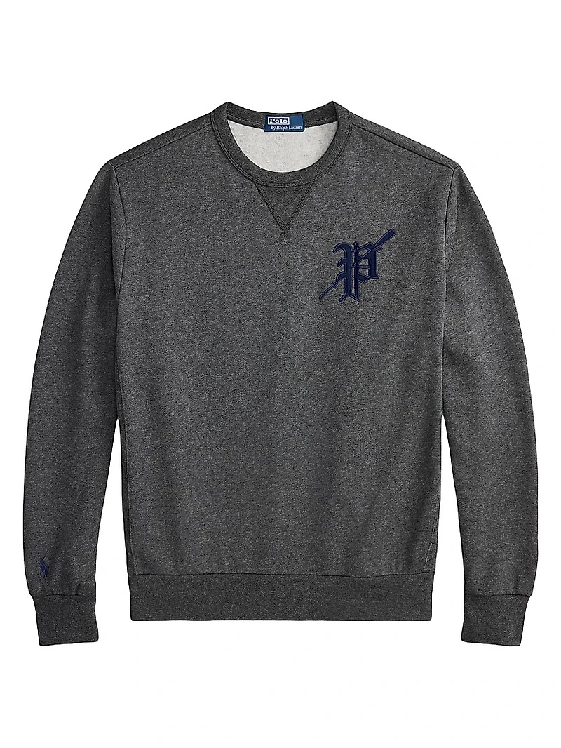 Graphic Fleece Crewneck Sweatshirt