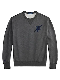Graphic Fleece Crewneck Sweatshirt