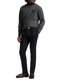 Graphic Fleece Crewneck Sweatshirt