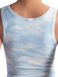 3-Pack Ribbed Cotton Crop Tank Set