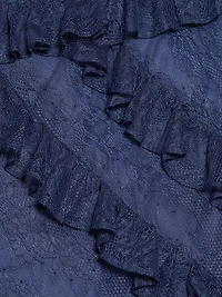 Elouisa Ruffled Lace Gown