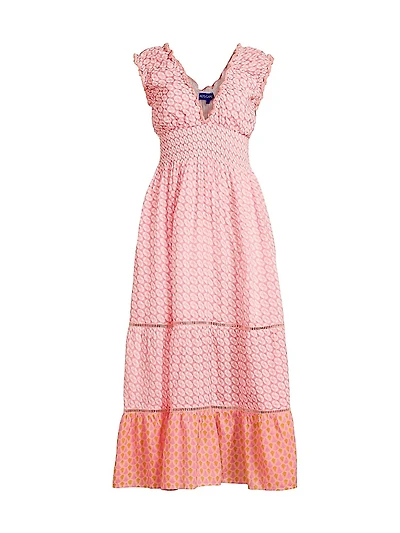 Hilda Floral Tiered Maxi Dress