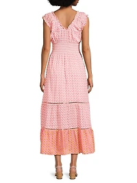 Hilda Floral Tiered Maxi Dress