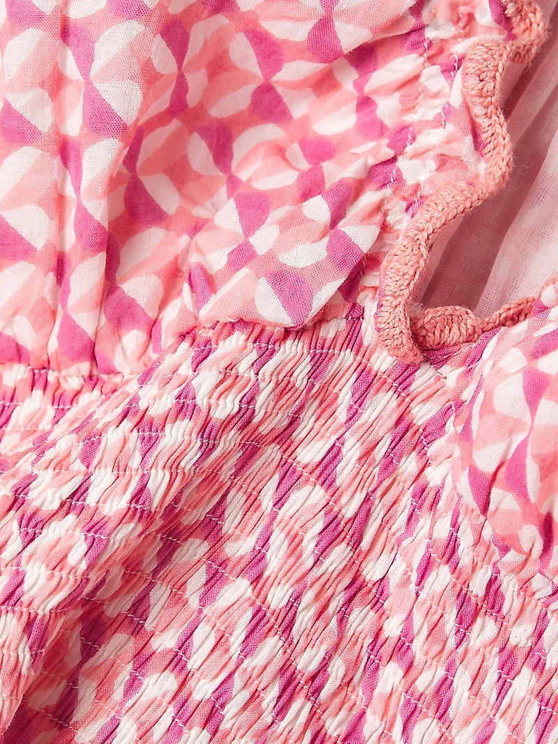 Hilda Floral Tiered Maxi Dress