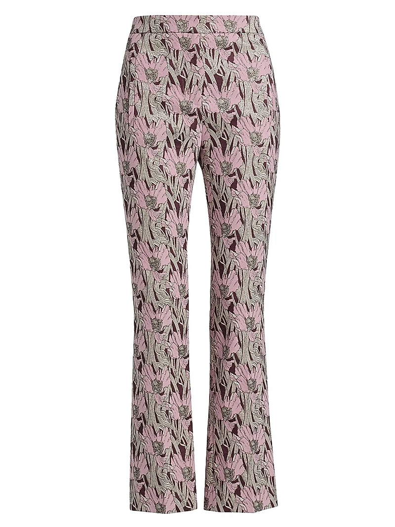 Arte Metallic Floral Pants