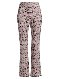 Arte Metallic Floral Pants