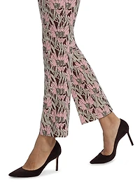 Arte Metallic Floral Pants