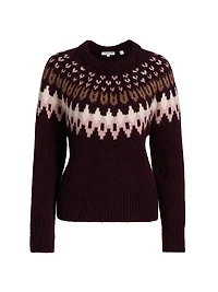 Anne Alpaca-Blend Fair Isle Sweater