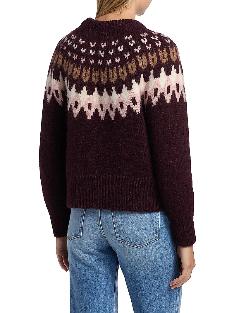 Anne Alpaca-Blend Fair Isle Sweater