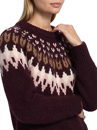 Anne Alpaca-Blend Fair Isle Sweater