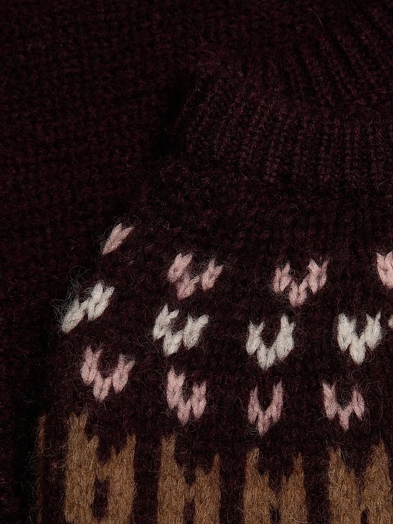 Anne Alpaca-Blend Fair Isle Sweater