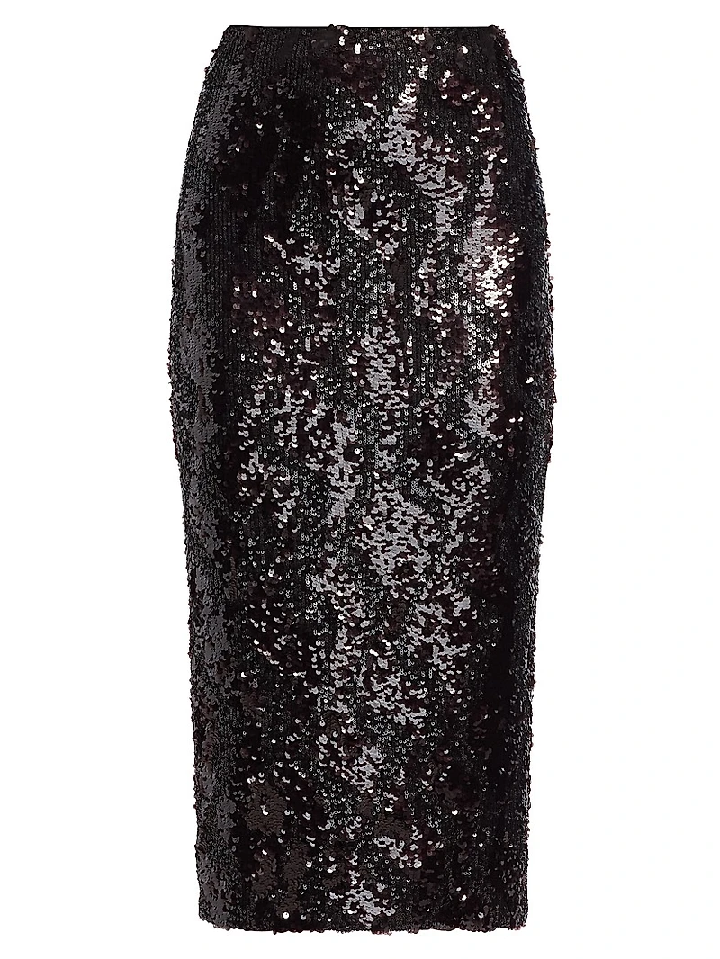 Koa Sequined Midi-Skirt