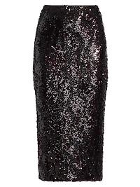 Koa Sequined Midi-Skirt