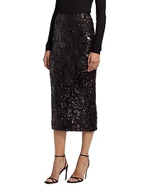 Koa Sequined Midi-Skirt