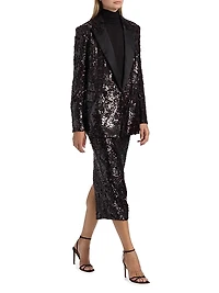 Koa Sequined Midi-Skirt