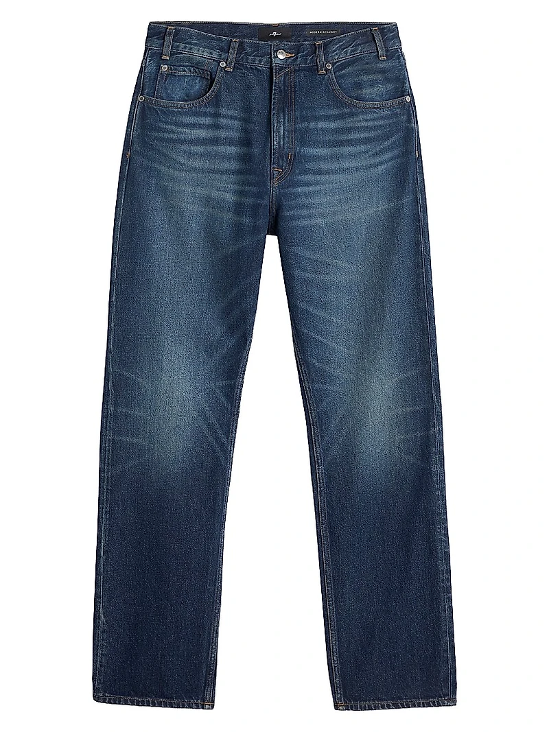 Modern Straight-Leg Jeans