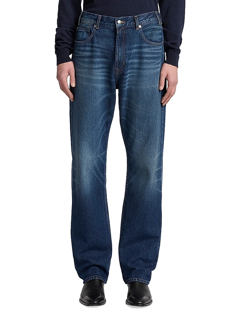 Modern Straight-Leg Jeans