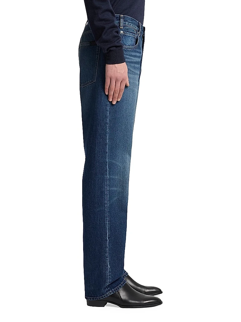 Modern Straight-Leg Jeans