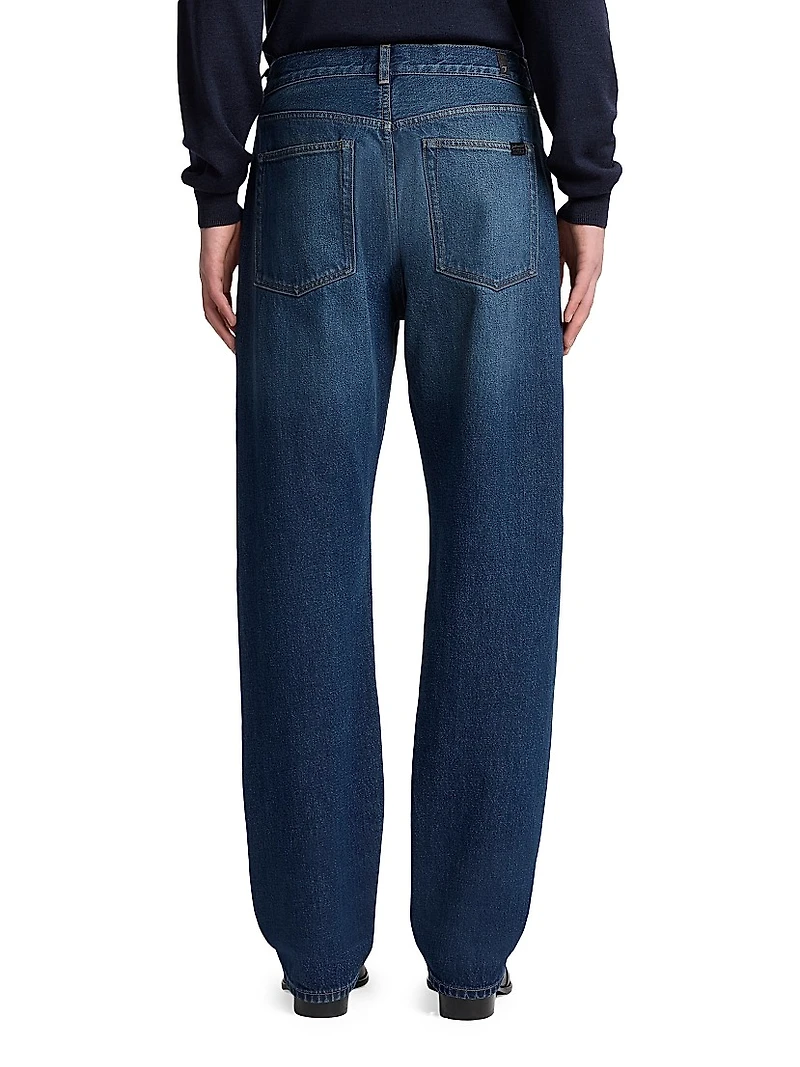 Modern Straight-Leg Jeans