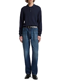 Modern Straight-Leg Jeans
