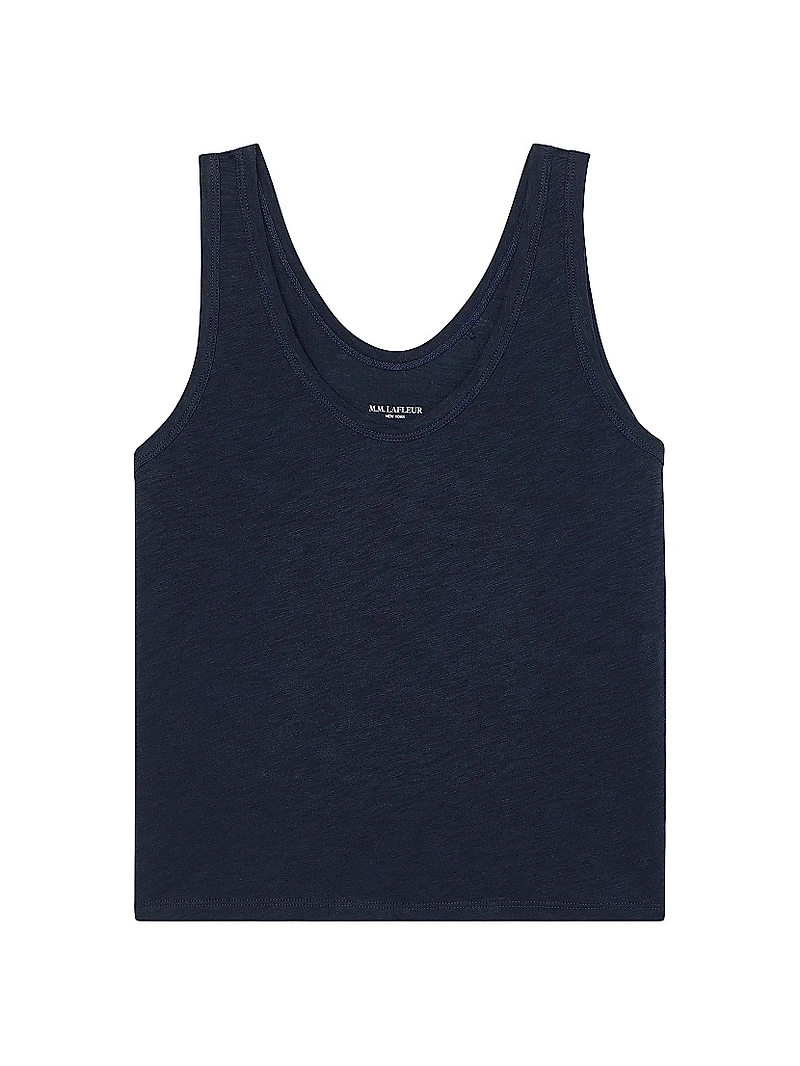 Wyatt Cotton Slub Tank Top