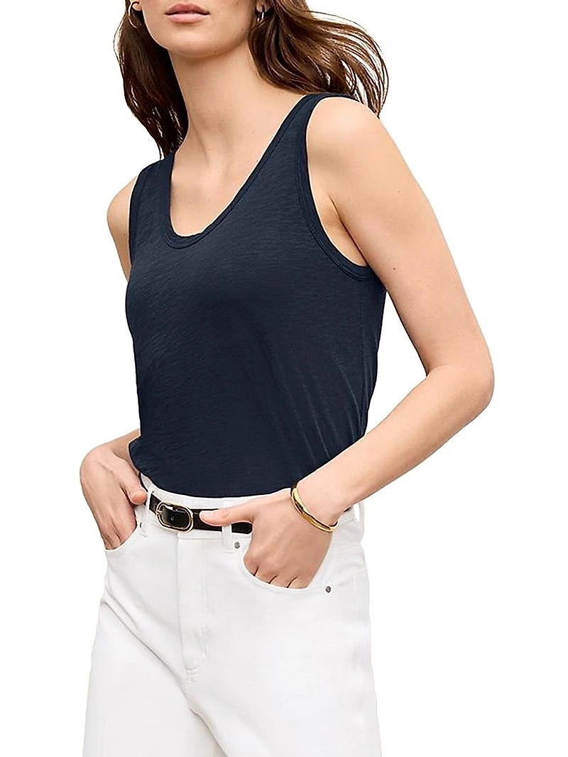 Wyatt Cotton Slub Tank Top