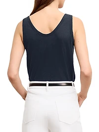 Wyatt Cotton Slub Tank Top