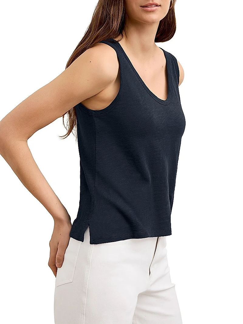 Wyatt Cotton Slub Tank Top