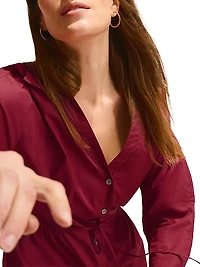 Boden Al Fresco Cotton Poplin Dress