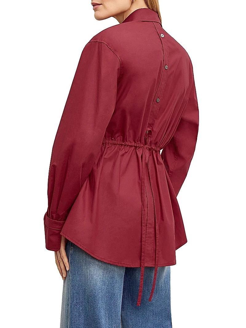 Bentley Al Fresco Cotton Poplin Shirt