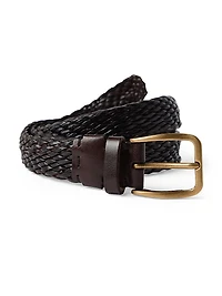 Braided Calfskin Belt