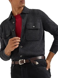 Cotton Jersey Crewneck T-Shirt with Logo