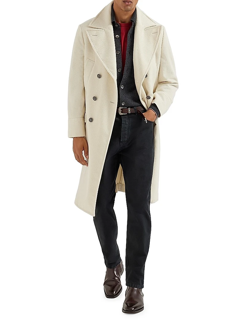 Cotton Jersey Crewneck T-Shirt with Logo