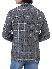 Overcheck Prince of Wales Deconstructed Cavallo Blazer