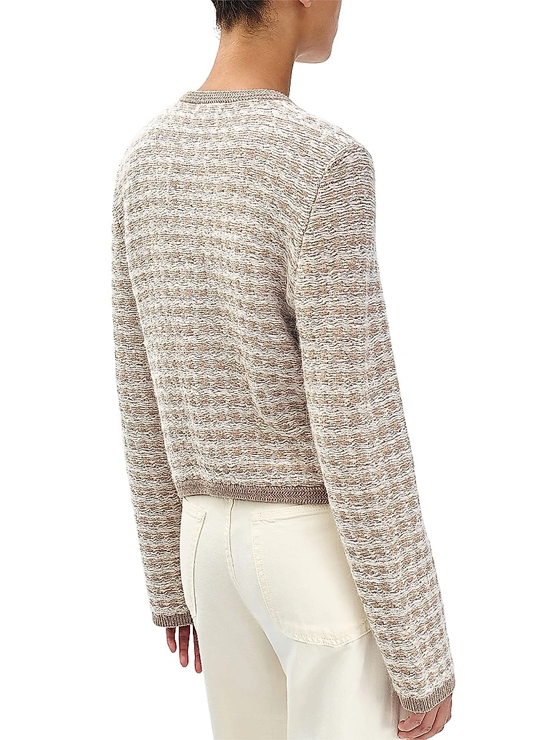 Robyn Wool-Blend Bouclé Cardigan
