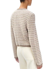 Robyn Wool-Blend Bouclé Cardigan