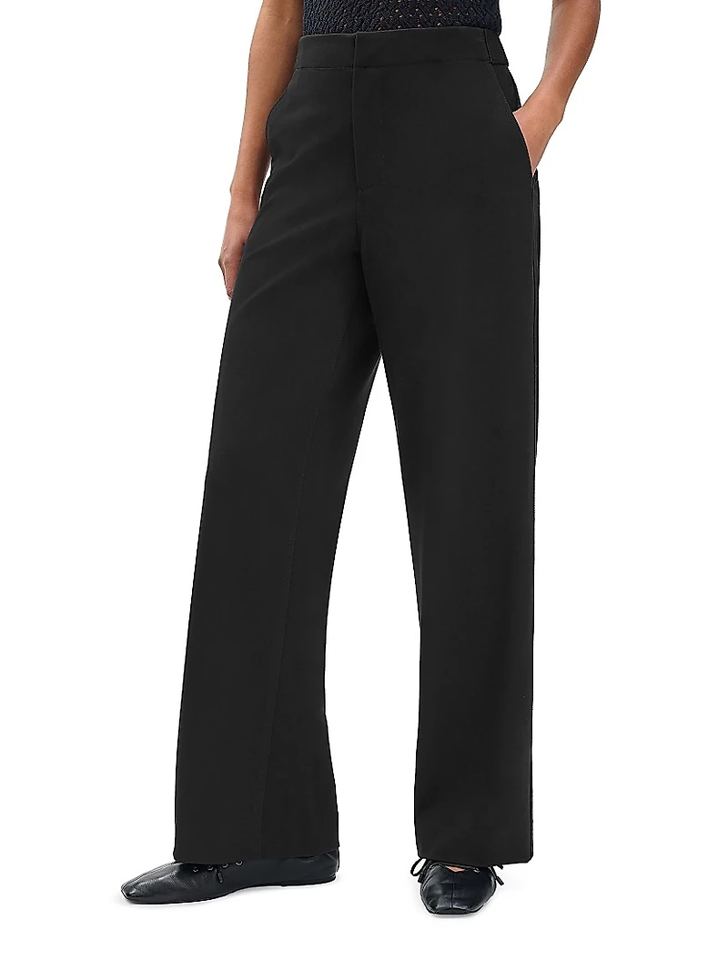 Irina Striped Ponte Pants