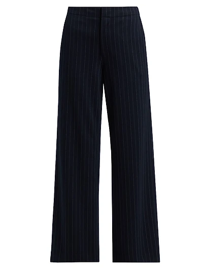 Irina Striped Ponte Pants